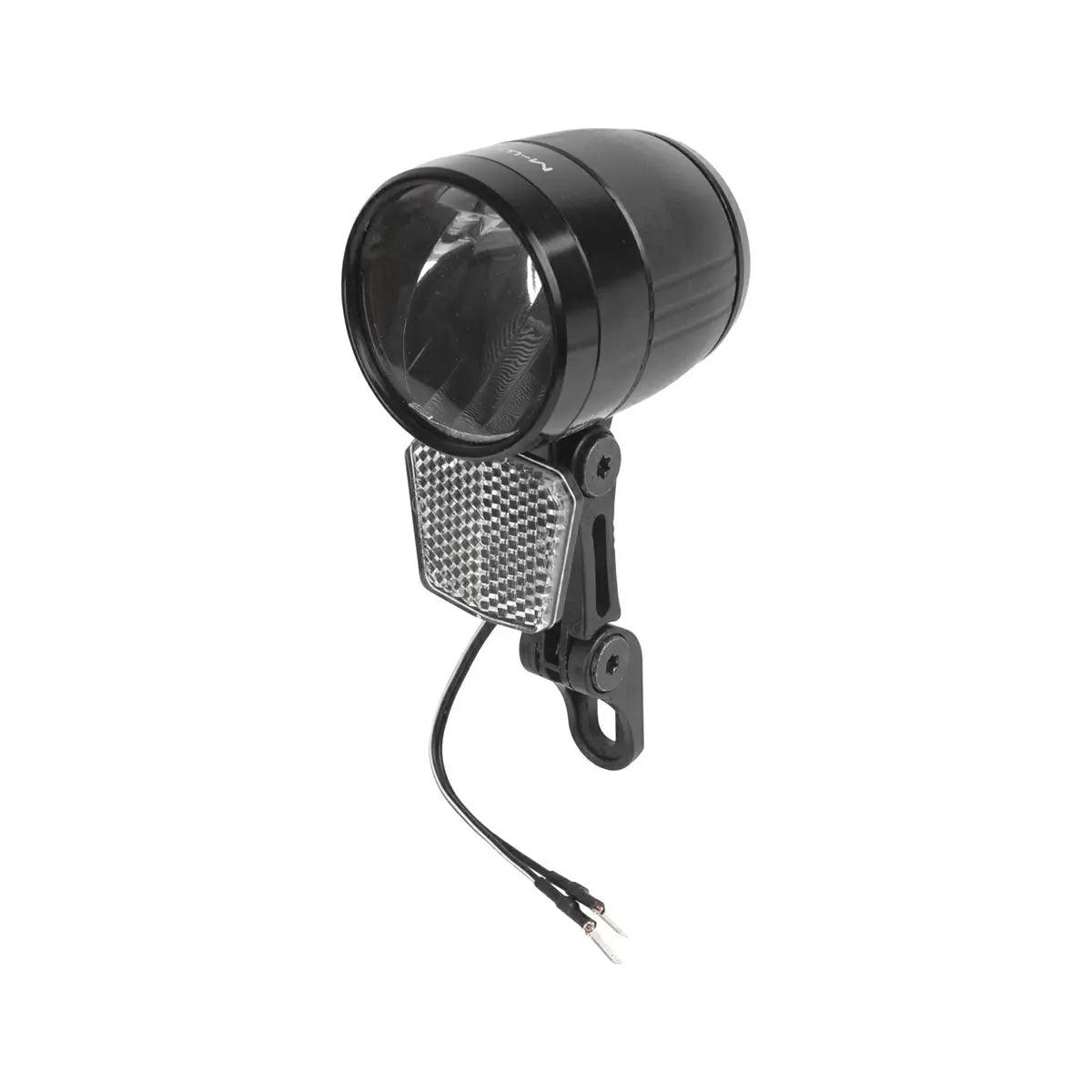M-WAVE Phare eclerage avant pour vélo électrique eBike - Apollon E 30 - 30LUX. 6-48 V CC - OURS VÉLOS