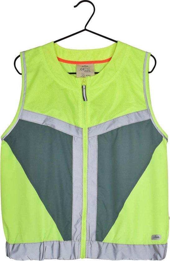 GOFLUO - Gilet Bodyglower - Rocco - Khaki - L (40) - OURS VÉLOS