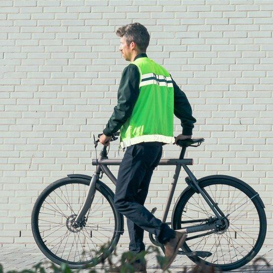 GOFLUO - Gilet Bodyglower - Rocco - Khaki - L (40) - OURS VÉLOS