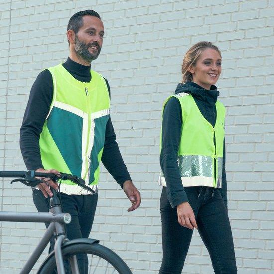 GOFLUO - Gilet Bodyglower - Rocco - Khaki - L (40) - OURS VÉLOS