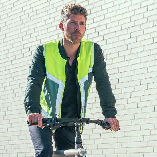 GOFLUO - Gilet Bodyglower - Rocco - Khaki - L (40) - OURS VÉLOS