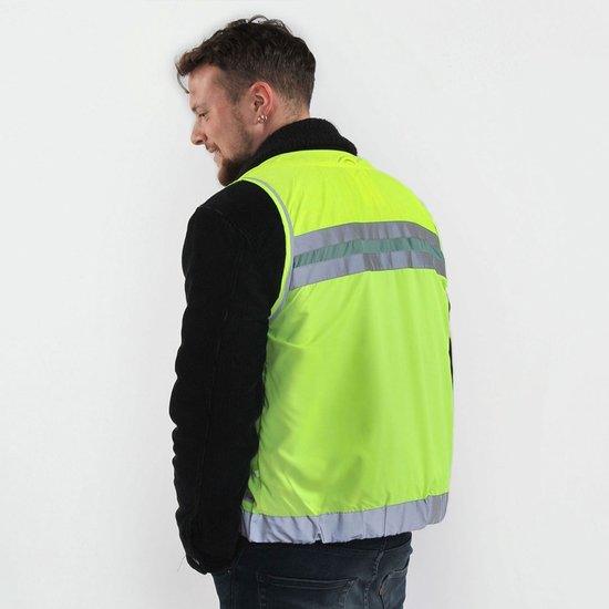 GOFLUO - Gilet Bodyglower - Rocco - Khaki - L (40) - OURS VÉLOS