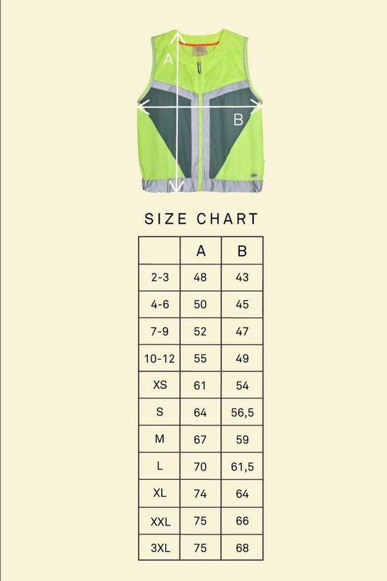 GOFLUO - Gilet Bodyglower - Rocco - Khaki - L (40) - OURS VÉLOS