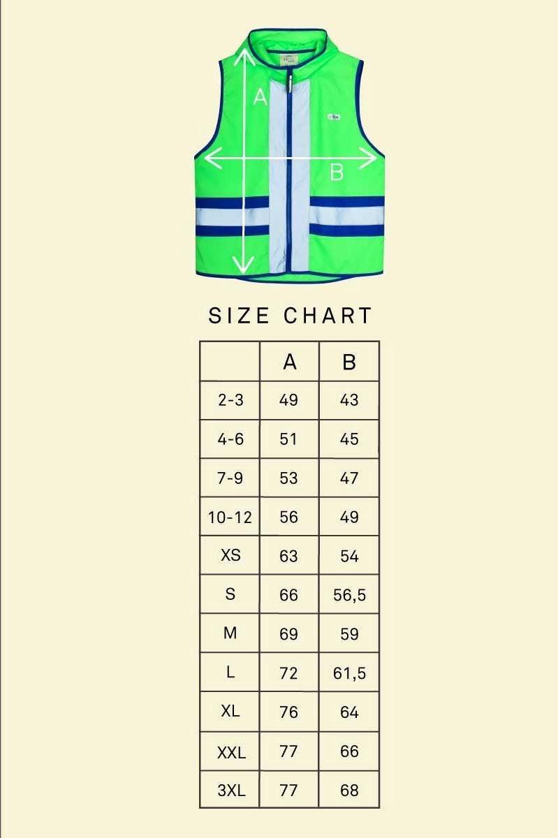 GOFLUO - Gilet Bodyglower - Joy - OURS VÉLOS