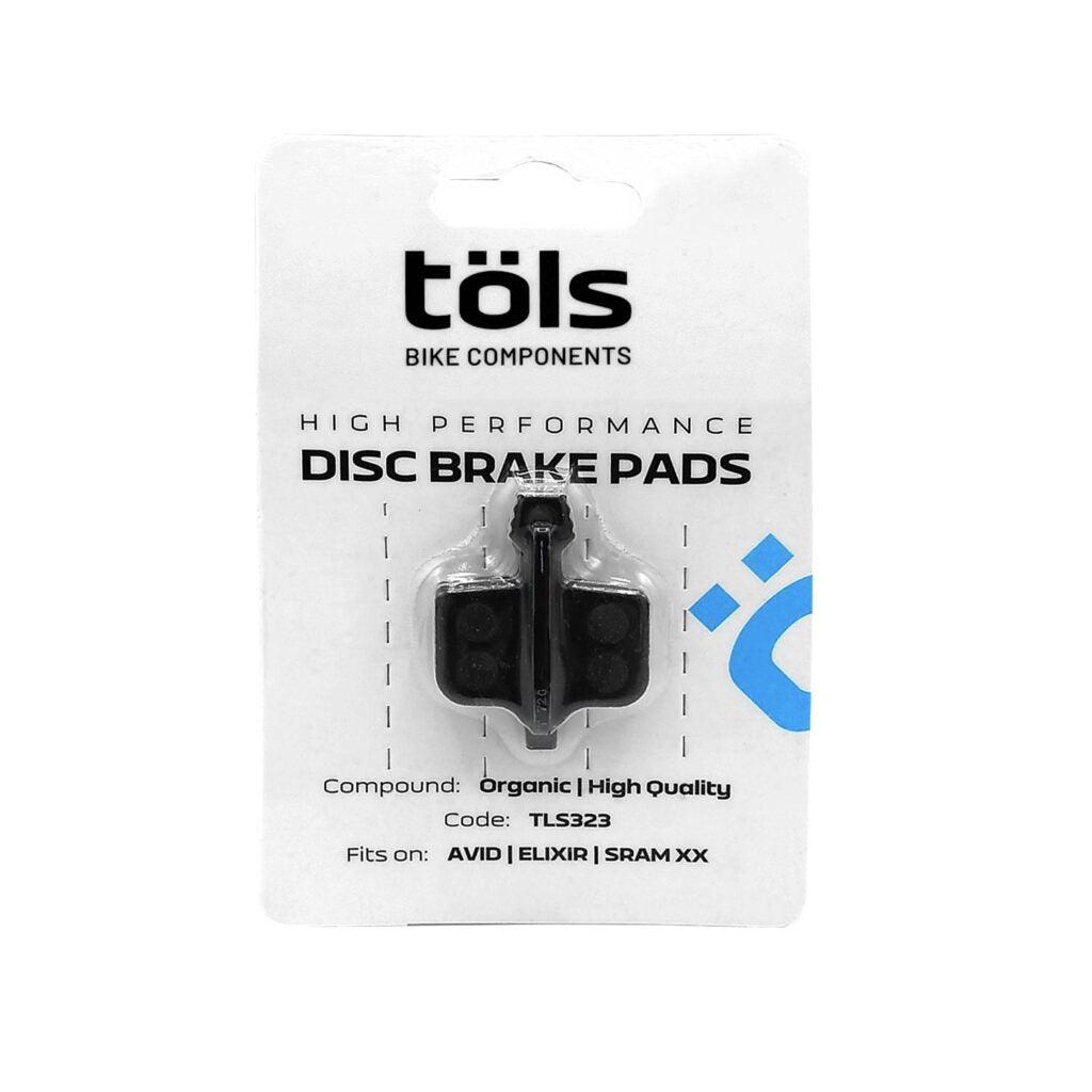 PLAQUETTE FREIN TÖLS ORGANIC BRAKE PAD AVID ELIXIR-SRAM XX - OURS VÉLOS