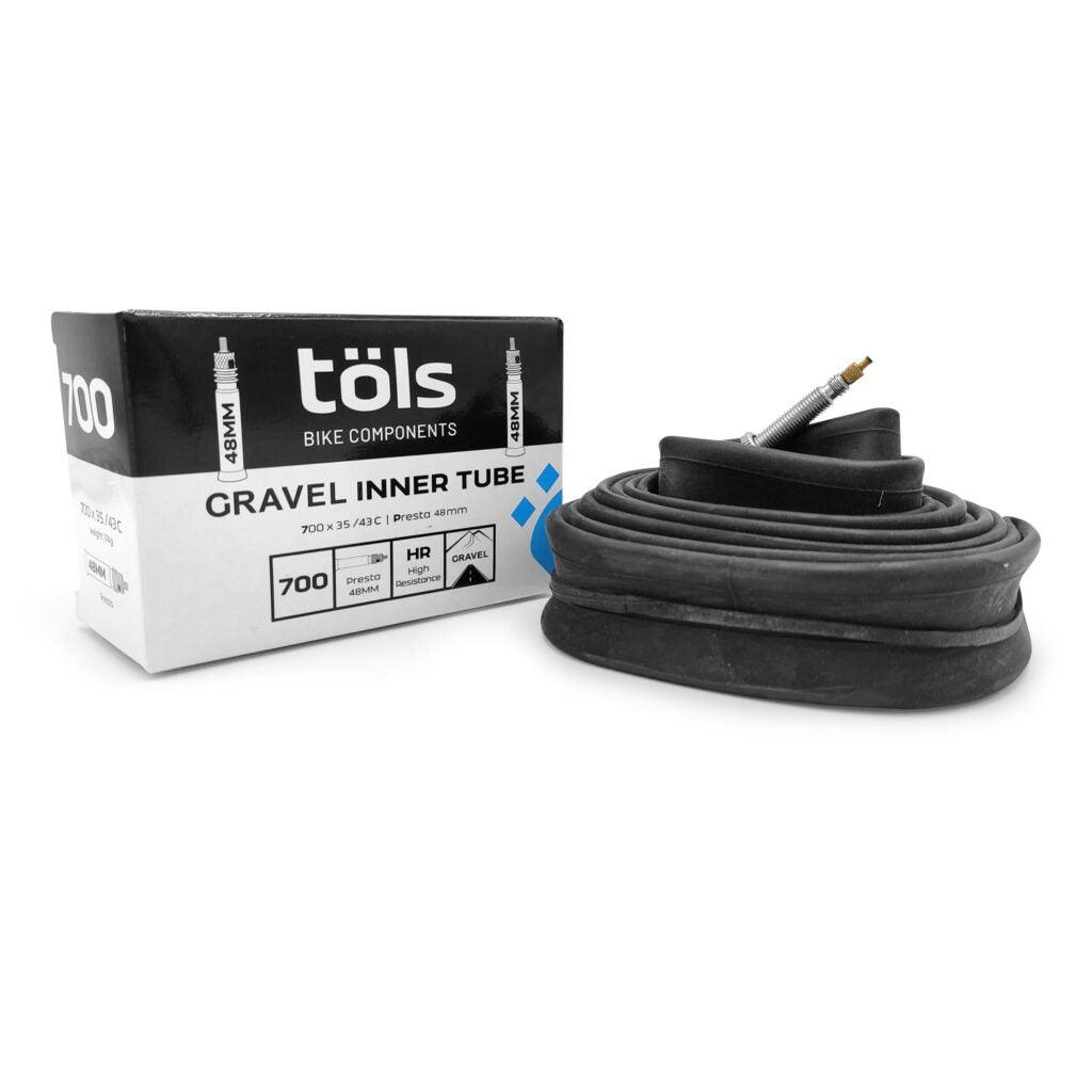 CHAMBRE A AIR ROUTE 700x35/43 PRESTA 48MM - TÖLS ROAD INNER TUBE - OURS VÉLOS
