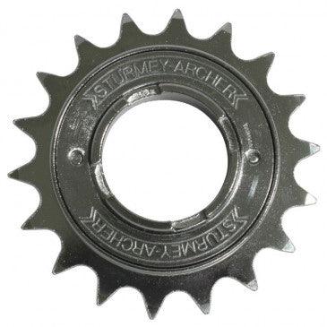 ROUE LIBRE 1V. SUNRACE / STURMEY ARCHER 18D. ARGENT CHAINE 2.38 - 1/2x3/32 (EN BOITE) - OURS VÉLOS