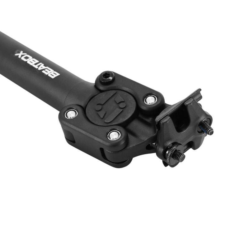 TIGE DE SELLE VTT SUSPENSION AVEC ELASTOMERE 70-90KGS SATORI DIAM 30.9 L350mm NOIR (EN BOITE) - OURS VÉLOS