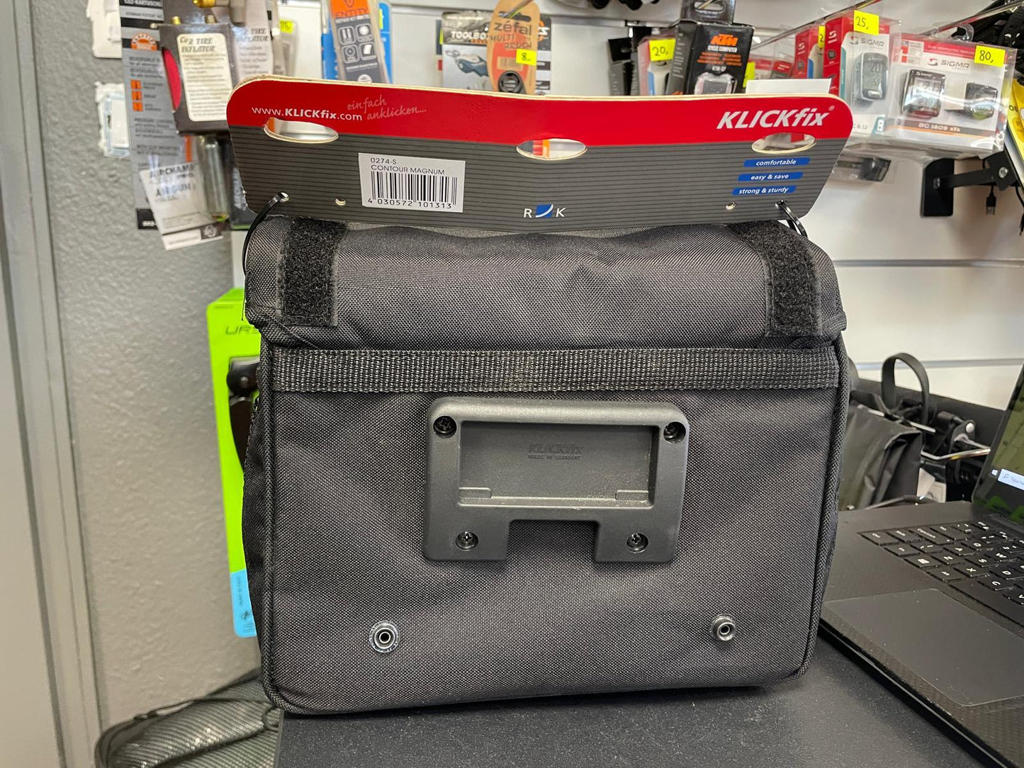 KlickFix Sacoche guidon AllRounder Touring K0274S - OURS VÉLOS