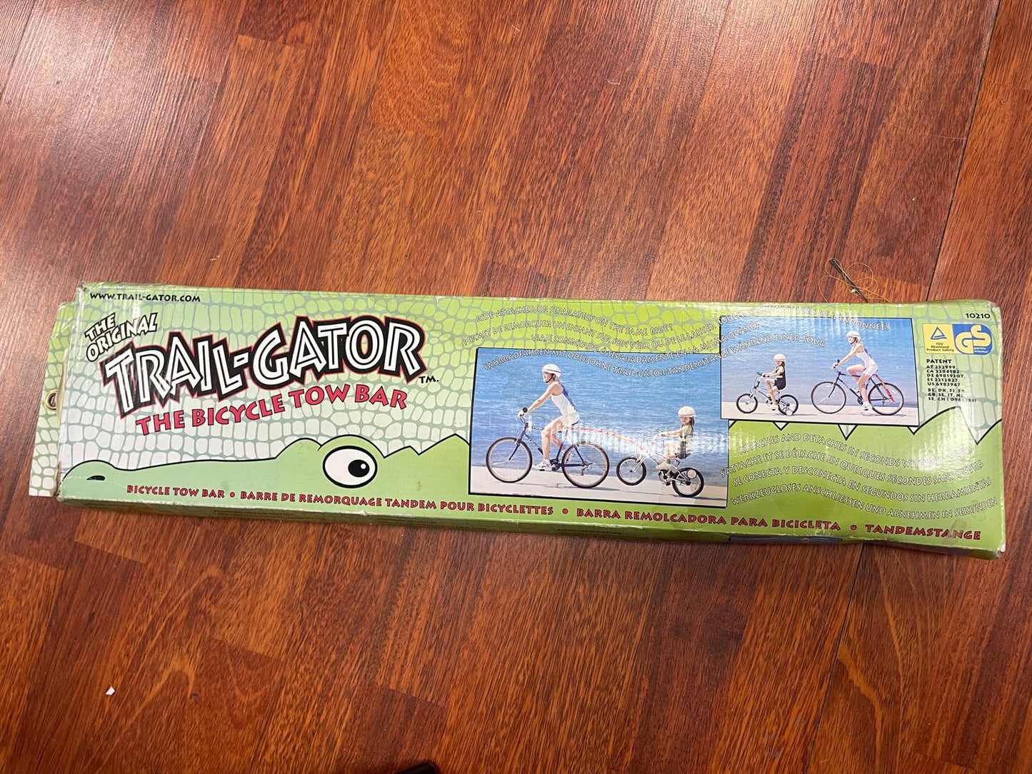 Barre de remorquage tandem pour velo enfant TRAIL-GATOR - OURS VÉLOS