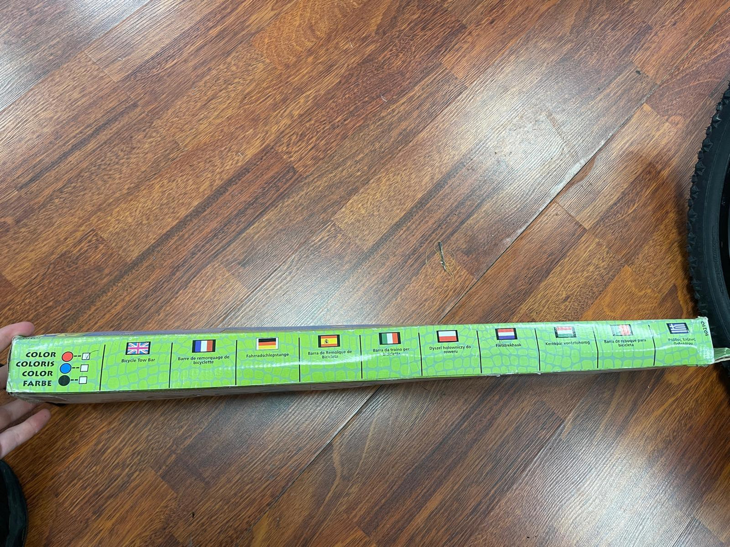 Barre de remorquage tandem pour velo enfant TRAIL-GATOR - OURS VÉLOS