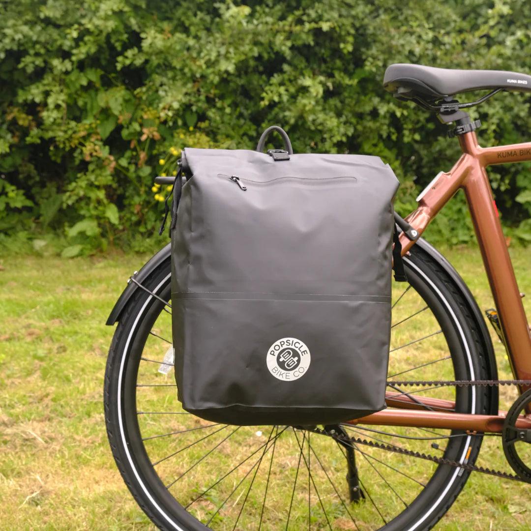 Sacoche Noir Popsicle 32L Pannier Black - OURS VÉLOS