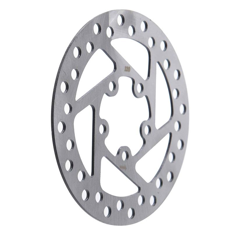 Disque de frein 120 mm 5 trous Argent pour XIAOMI M365, Essential, 1S, PRO/2