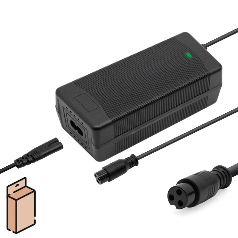 Chargeur 48v (sortie 54,6v) 2A connecteur GX16