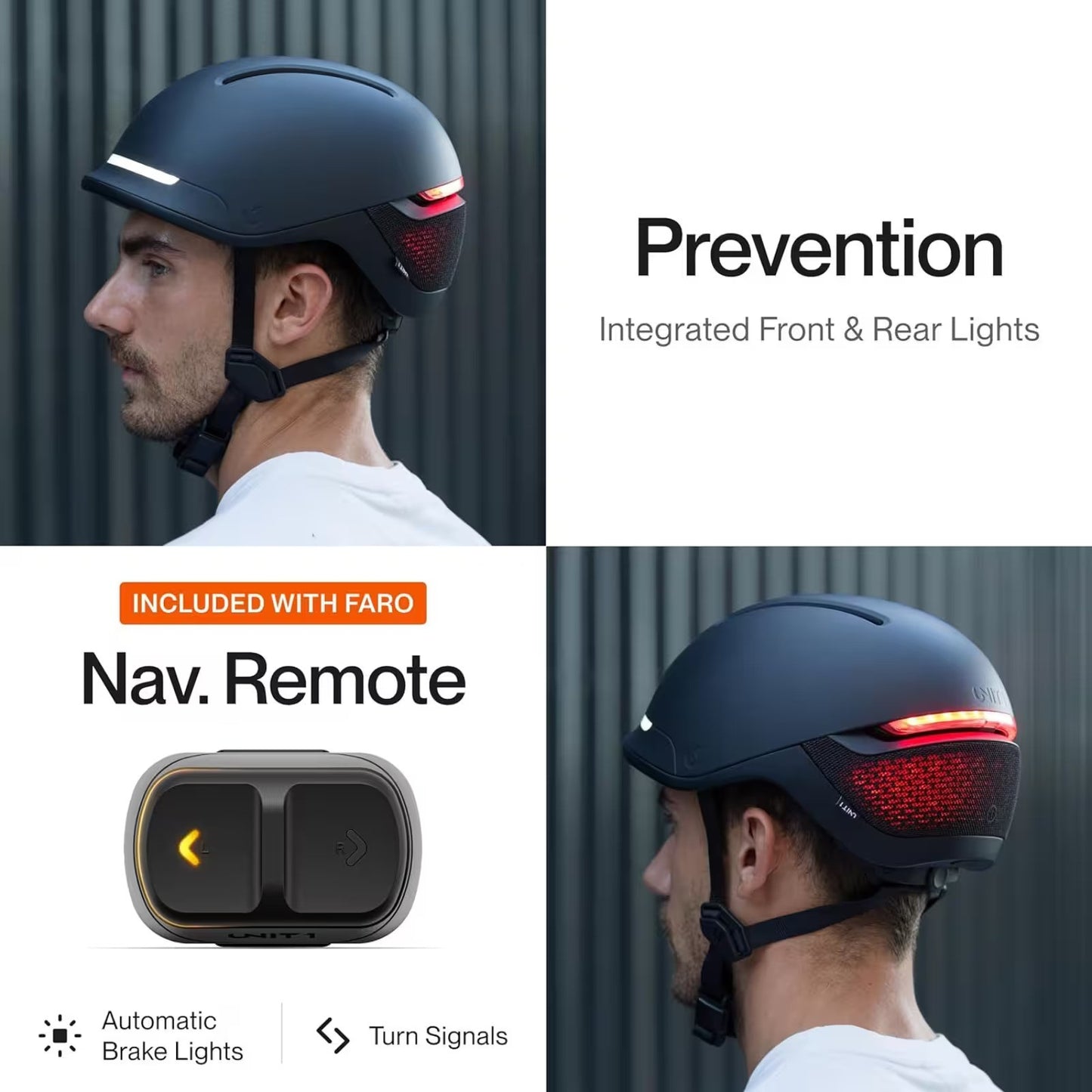Unit 1 Faro MIPS - Casque de vélo intelligent