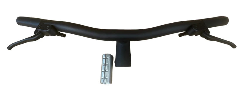 Set guidon avec boutons et leviers de frein VanMoof ES/X3 S3 X3 (D'occasion, en bon état) /// 811-00032-1X /// Handlebar with boutons and brake levers ES/X3 Set S3 X3 (Used, in good condition)