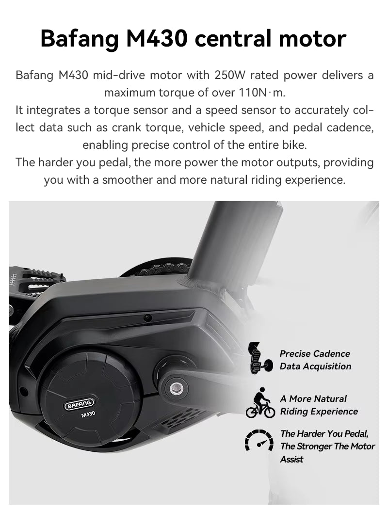 ATMOSE ESP3 – Vélo Cargo Compact Électrique Moteur Central 110 Nm. Demo / Essai disponible.