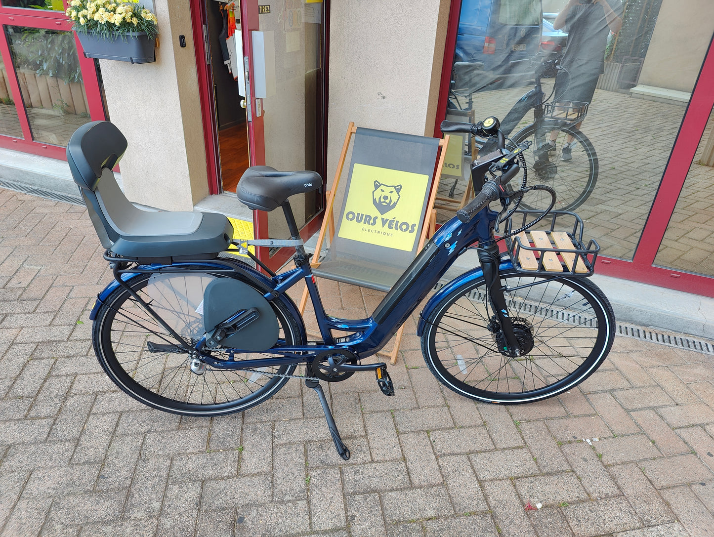 Occasion: Vélo électrique urbain KUMA Bikes S2 – 504Wh Samsung – 3 vitesses Nexus – 22 kg – Taille 48 M (convient 1,65 à 1.80 m, a essayer avant d'acheter. Demo / essai)