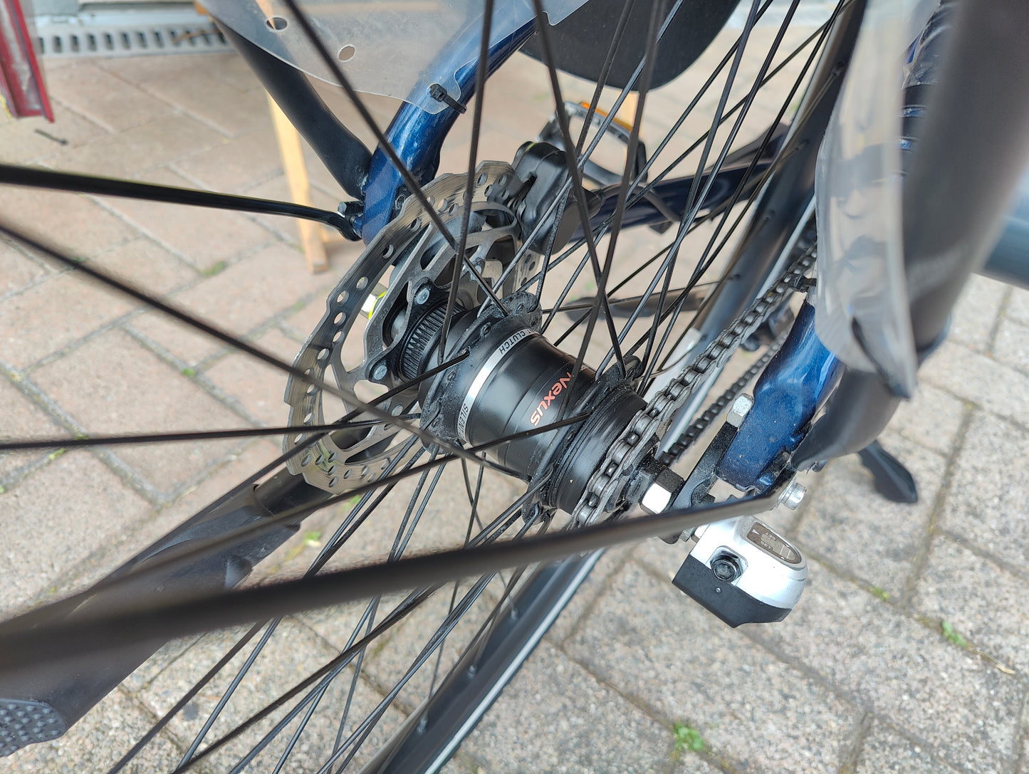 Occasion: Vélo électrique urbain KUMA Bikes S2 – 504Wh Samsung – 3 vitesses Nexus – 22 kg – Taille 48 M (convient 1,65 à 1.80 m, a essayer avant d'acheter. Demo / essai)