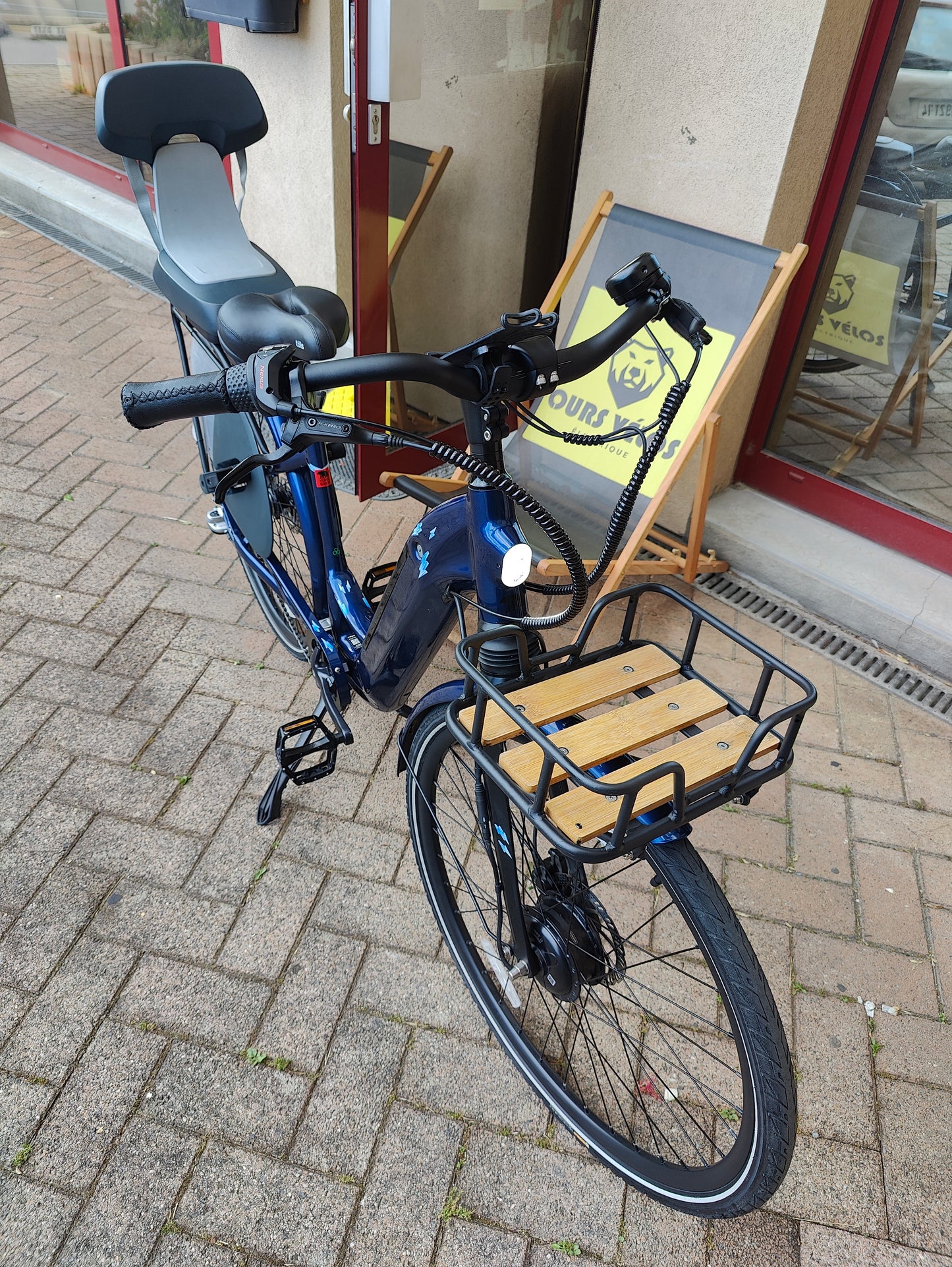 Occasion: Vélo électrique urbain KUMA Bikes S2 – 504Wh Samsung – 3 vitesses Nexus – 22 kg – Taille 48 M (convient 1,65 à 1.80 m, a essayer avant d'acheter. Demo / essai)