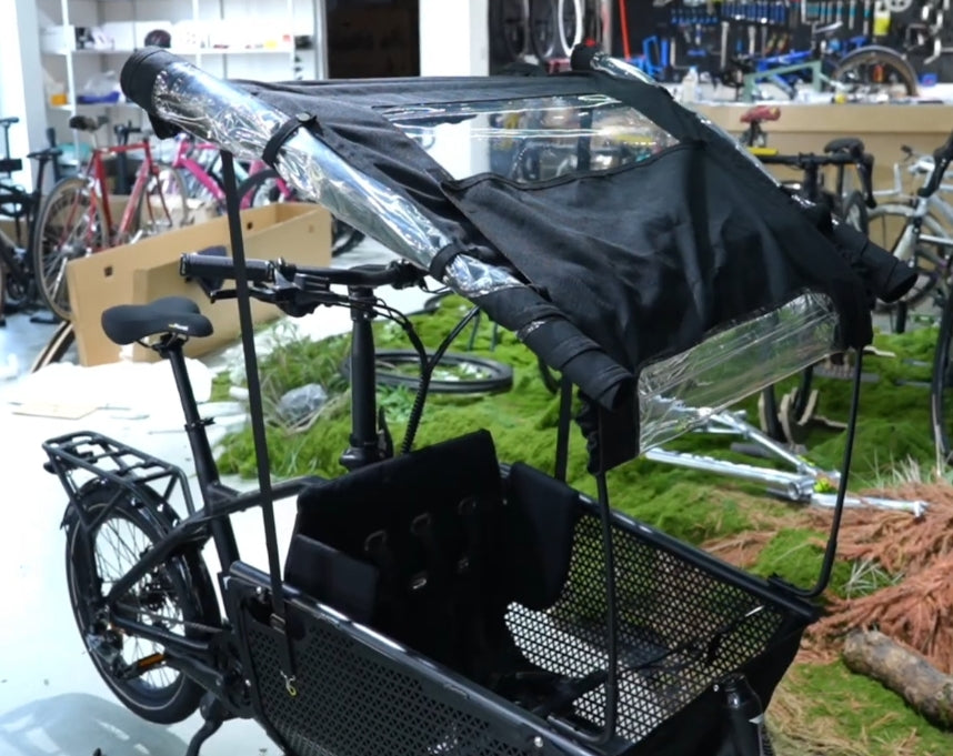 ATMOSE ESP3 – Vélo Cargo Compact Électrique Moteur Central 110 Nm. Demo / Essai disponible.