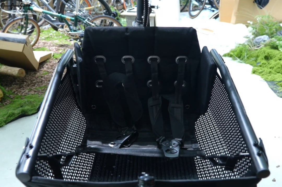 ATMOSE ESP3 – Vélo Cargo Compact Électrique Moteur Central 110 Nm. Demo / Essai disponible.