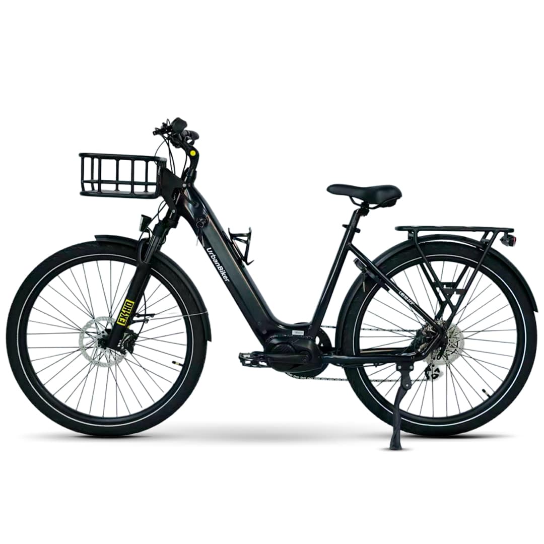 UrbanBiker UB110B – Vélo Électrique Urbain Confort 720 Wh | Moteur Central 95 Nm | Essai Disponible
