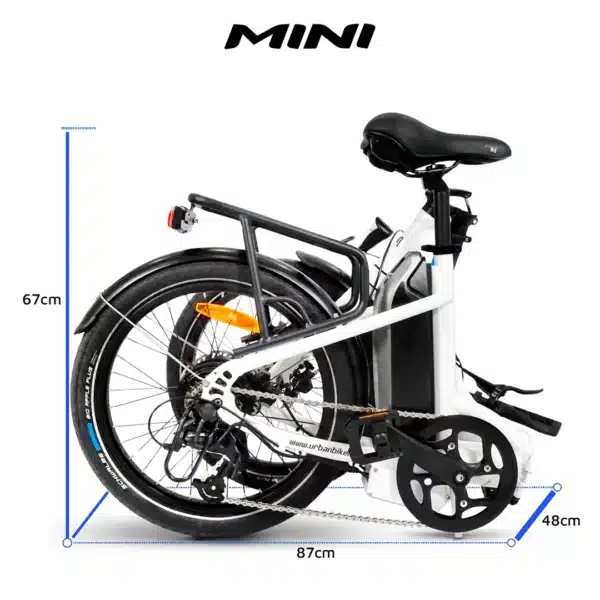 Vélo électrique pliable UrbanBiker Mini | VAE pliable. Essai disponible.
