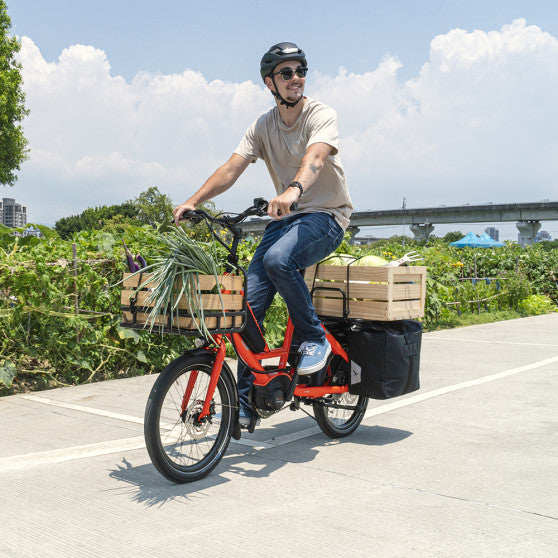 Vélo Cargo Compact électrique DEMO d’essai TERN Quick Haul D8 - dès 66,65 €/mois*